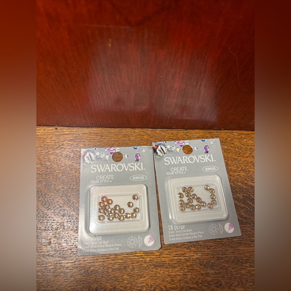 Swarovski Create Your Style Brown Beads